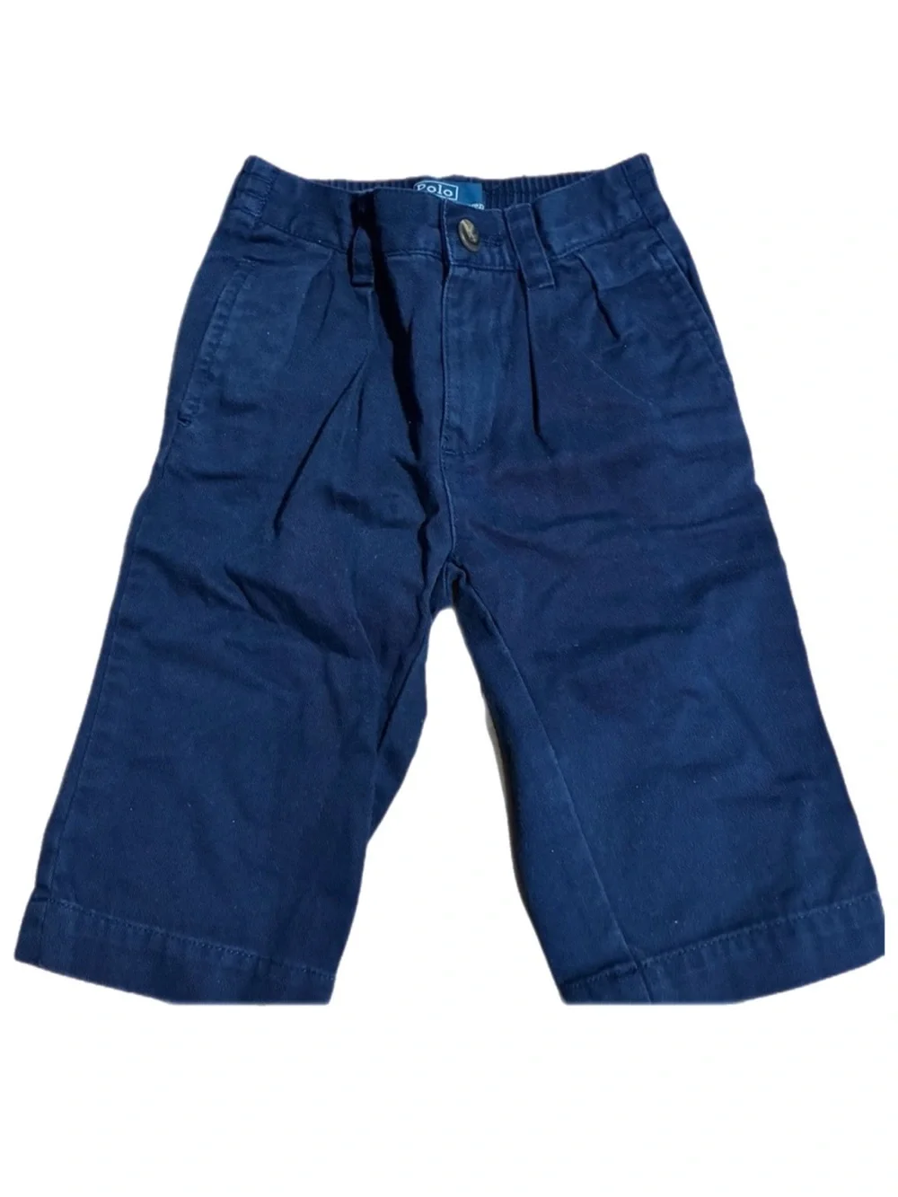 Polo Ralph Lauren Navy Blue Baby Chino Pants Cotton Preppy Classic Sz 12 Months